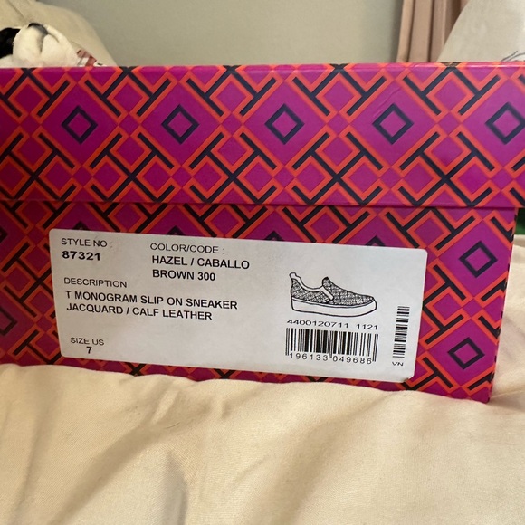 Tory Burch T Monogram Slip-On Sneaker - Brown - Picture 5 of 5